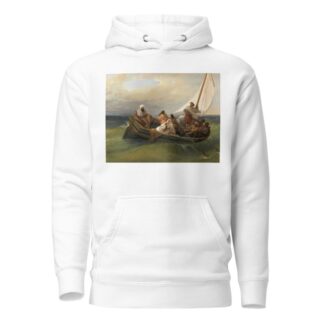 Flight from Chios by Francesco Hayez Hoodie