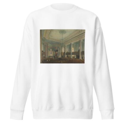 St. Paul’s, Deptford by George Johann Scharf Sweatshirt