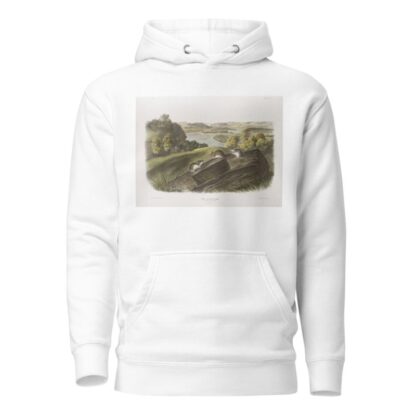 Mus leucopus, White-footed Mouse. Natural size. Male, female and young. by John Woodhouse Audubon Hoodie