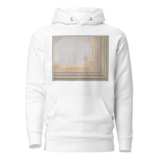 Partial design for the painted decoration of a ceiling by Jules-Edmond-Charles Lachaise Hoodie