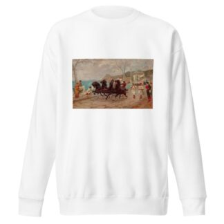Parade Scene, Rome by Ettore Forti Sweatshirt