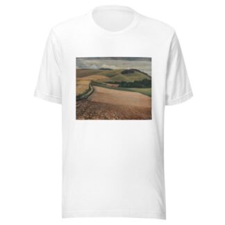 The Peaceful Rhythms Of The Downs by Christopher R. W. Nevinson T-Shirt
