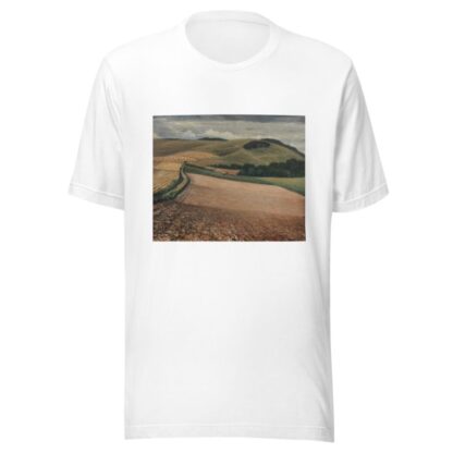 The Peaceful Rhythms Of The Downs by Christopher R. W. Nevinson T-Shirt
