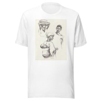 West Africa Vignettes Pl.23 by Elton Fax T-Shirt