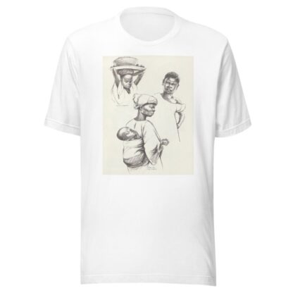 West Africa Vignettes Pl.23 by Elton Fax T-Shirt