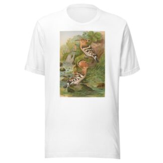 Upupa epops by Johann Friedrich Naumann T-Shirt