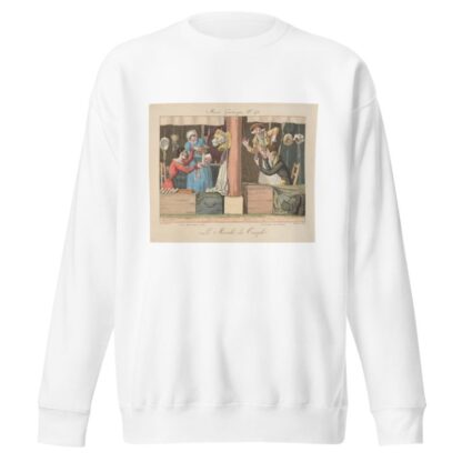 Musee grotesque, no. 45. Le marche du temple. by G. De Cari Sweatshirt