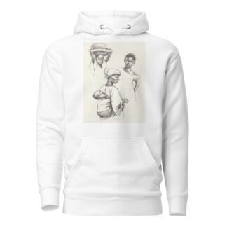 West Africa Vignettes Pl.23 by Elton Fax Hoodie