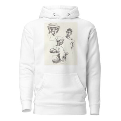 West Africa Vignettes Pl.23 by Elton Fax Hoodie