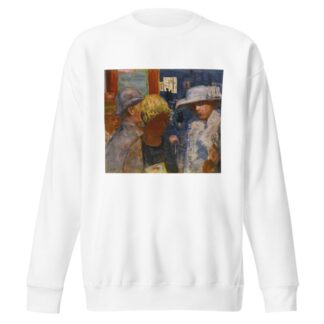 Cinq personnages by Pierre Bonnard Sweatshirt