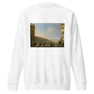 Venice, A View Of Piazza San Marco From Piazzetta Dei Leoncini by Giuseppe Canella Sweatshirt