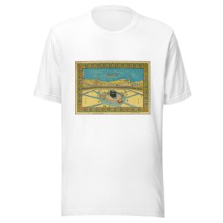 Chromolithograph centered on the Kaaba by Anonymous T-Shirt