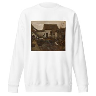 Bauernhof in Barbizon by Max Liebermann Sweatshirt