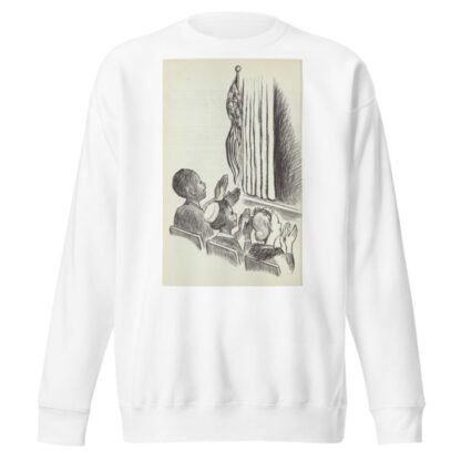 New Boy in School pl16 by Joan Balfour Payne Sweatshirt