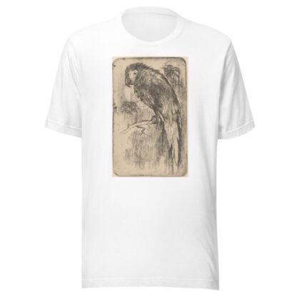 Papegaai op een tak by Willem Adrianus Grondhout T-Shirt