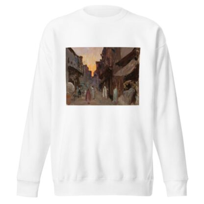 Tanjore – street. From the journey to India by Jan Ciągliński Sweatshirt