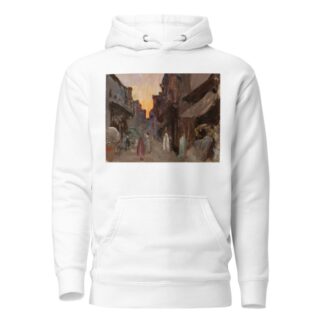 Tanjore – street. From the journey to India by Jan Ciągliński Hoodie