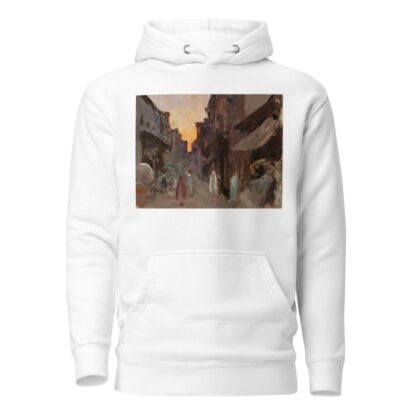 Tanjore – street. From the journey to India by Jan Ciągliński Hoodie