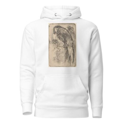 Papegaai op een tak by Willem Adrianus Grondhout Hoodie