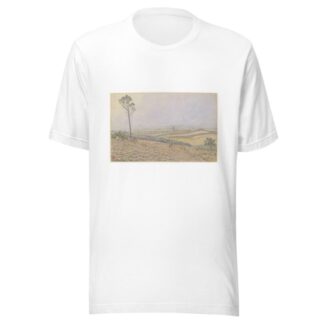 Morgat, landes de Lequiffiniec dans la brume by Henri Rivière T-Shirt