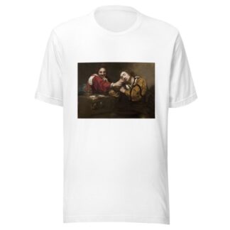 Sleeper Awakened by a Young Woman with Fire by Nicolas Regnier T-Shirt