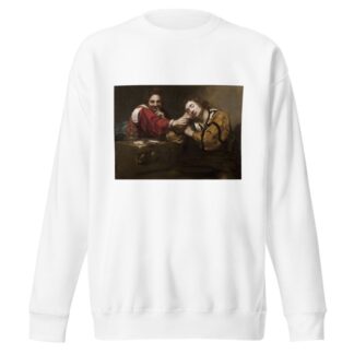 Sleeper Awakened by a Young Woman with Fire by Nicolas Regnier Sweatshirt