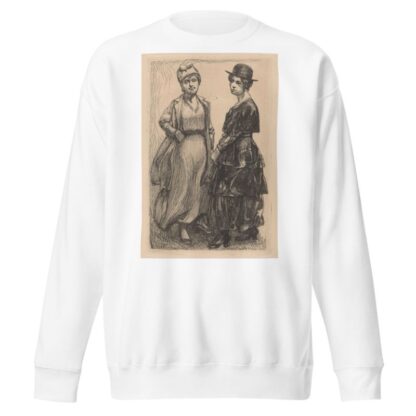 Twee vrouwen by Johannes Josephus Aarts Sweatshirt