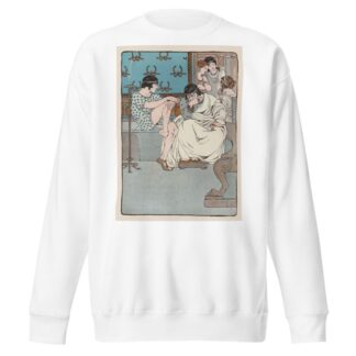Why do you look so sad, my uncle by Maud Hunt Squire Sweatshirt