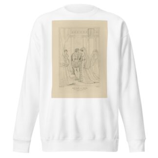 Merchant of Venice, act 3, scene 2 … Bassanio, Portia, and Attendants by William Francis Starling Sweatshirt