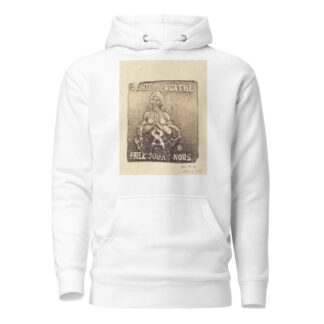 Saint Agathe by Pierre Roche Hoodie