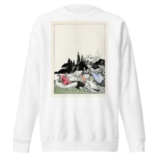 Forty-four Turkish fairy tales Pl 03 by Willy Pogany Sweatshirt