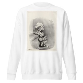 Sarrans jeune by Honoré Daumier Sweatshirt