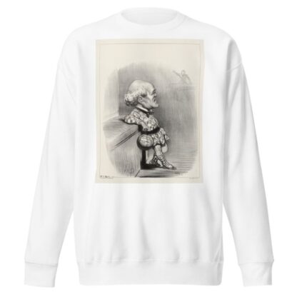 Sarrans jeune by Honoré Daumier Sweatshirt