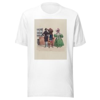 Mayeux chapelier by Charles-Joseph Traviès de Villers T-Shirt