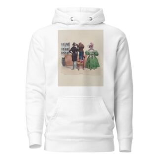 Mayeux chapelier by Charles-Joseph Traviès de Villers Hoodie