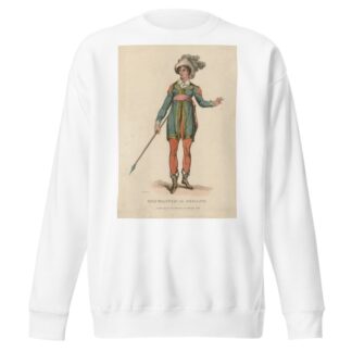 Miss Walstein as Rosalind [in Shakespeare’s As you like it] by William Heath Sweatshirt