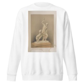 The hunter fighting with the panther by Matthew Digby Wyatt Sweatshirt
