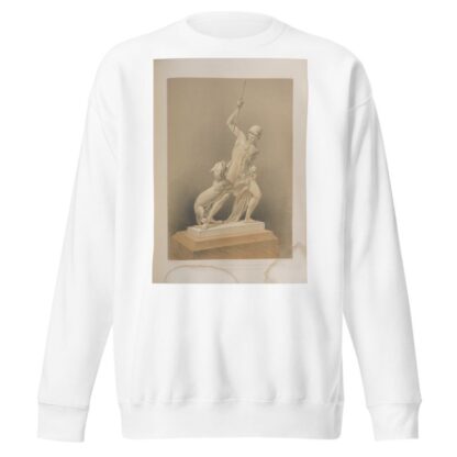 The hunter fighting with the panther by Matthew Digby Wyatt Sweatshirt