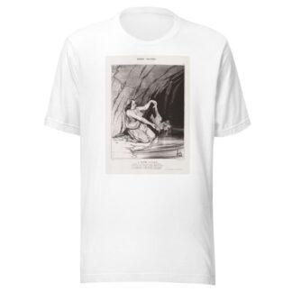 The Baptism of Achilles by Honoré Daumier T-Shirt