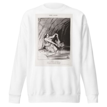 The Baptism of Achilles by Honoré Daumier Sweatshirt