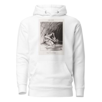 The Baptism of Achilles by Honoré Daumier Hoodie