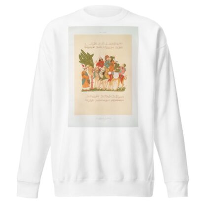 Une caravan en marche; illustrations des Séances de Hariry by Émile Prisse d'Avennes Sweatshirt