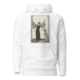 Voici mes ailes ! by George Barbier Hoodie