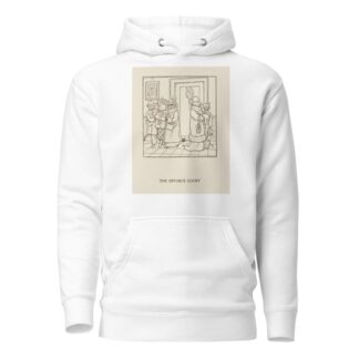 The divorce court by William Ely Hill Hoodie