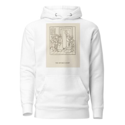 The divorce court by William Ely Hill Hoodie