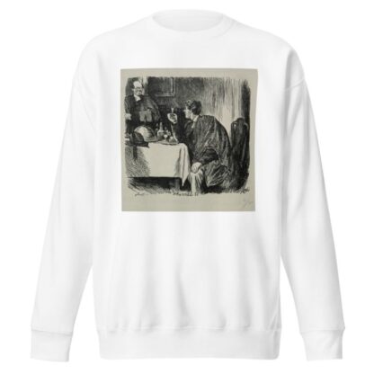 Tomkin’s Degree Supper and How it Ended by Charles Samuel Keene Sweatshirt