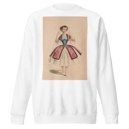 Melle Caroline, dans le ballet du Cheval de bronze by Alexandre Lacauchie Sweatshirt