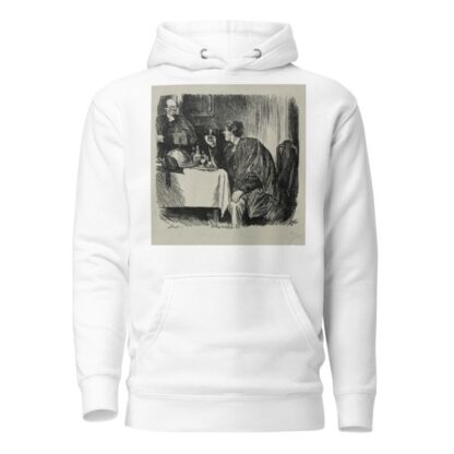 Tomkin’s Degree Supper and How it Ended by Charles Samuel Keene Hoodie