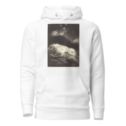 Quand s’eveillait la Vie au Fon de la matiere obscure by Odilon Redon Hoodie