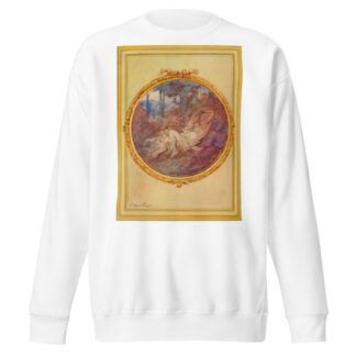 Figure Study for Decorative Panel by Walter Shirlaw Sweatshirt